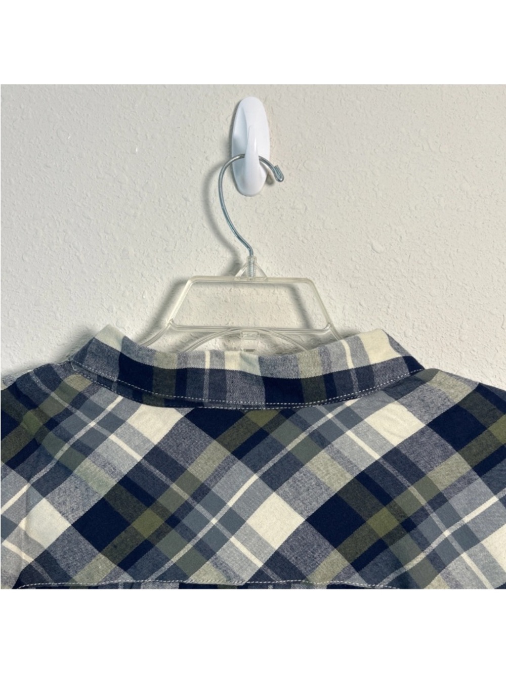 NWT Winston Mens Plaid Shirt Long Sleeve Button Down Size 2XL 100% Cotton NEW - Picture 7 of 12